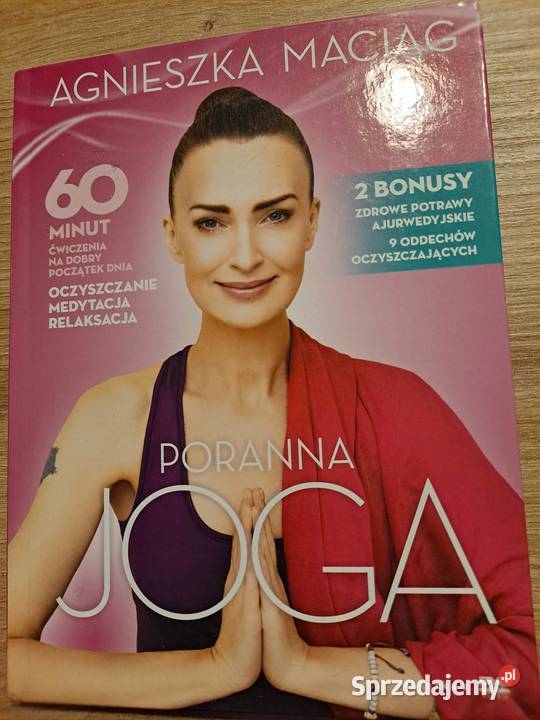 Agnieszka Maciąg DVD Poranna Joga Kraków sprzedam