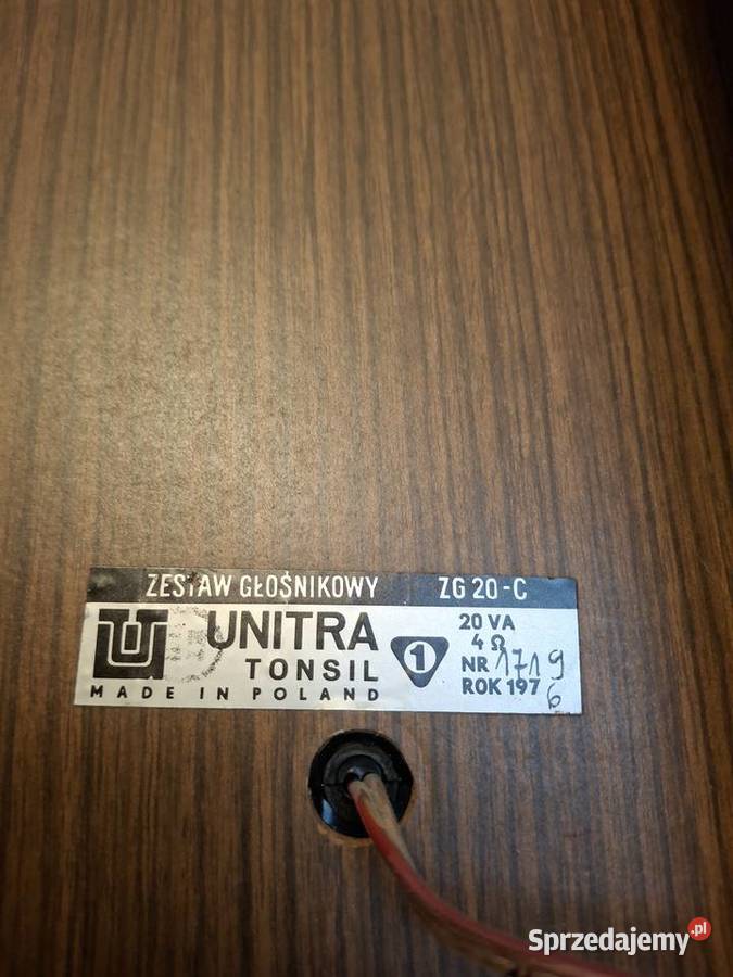 Kolumny głośnikowe Tonsil Elektronika Płock