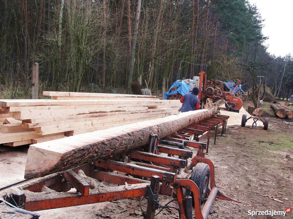 ProfesjonalnyTartak objazdowy warunki współpracy Pozostałe usługi lubuskie Drezdenko