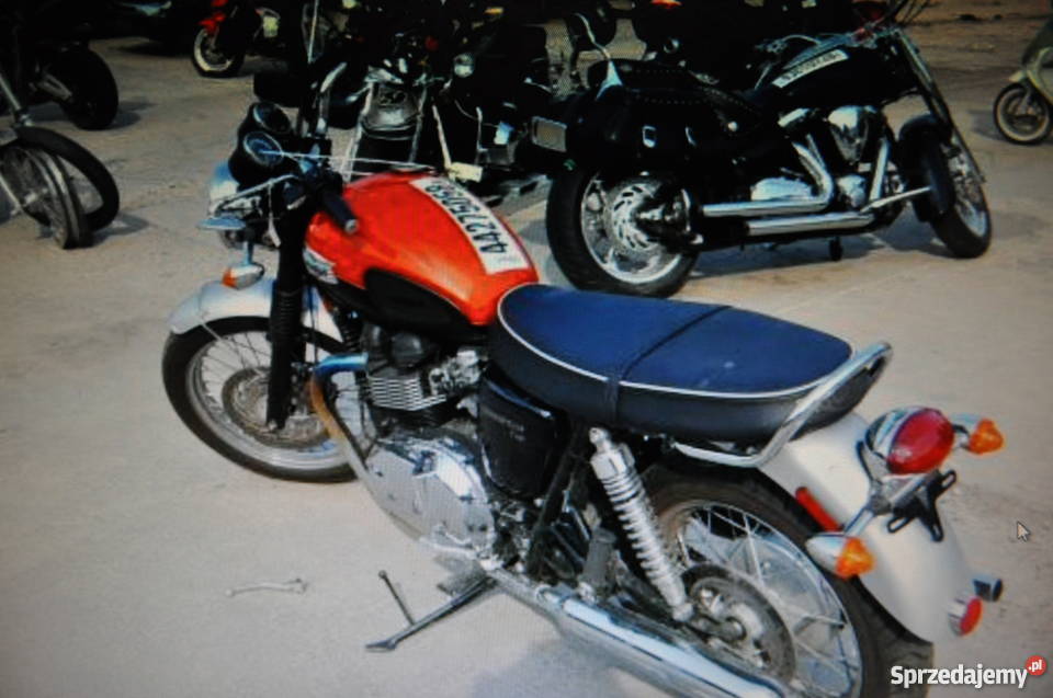 Triumph Bonneville T100 15 5300 mil nieuszkodzony Rzeszów sprzedam