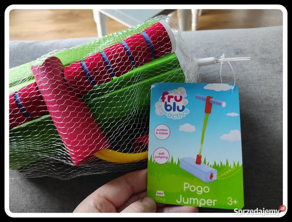 fru blu POGO JUMPER 3 skoczek piankowy hopper mazowieckie