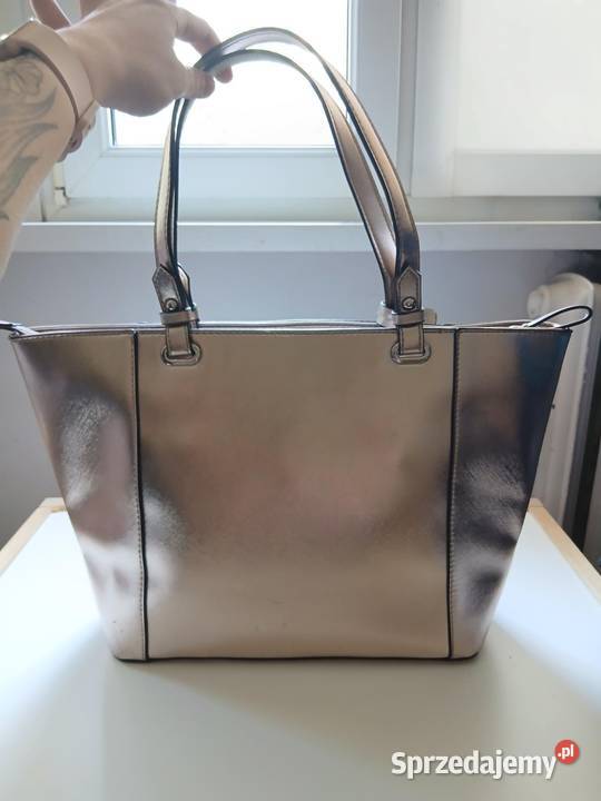 Torebka Guess Kamryn Metallic Tote gold Toruń sprzedam