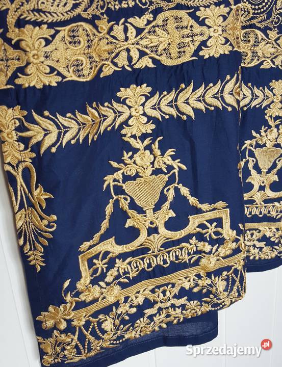 Nowa granatowa tunika indyjska kameez kurta Szczecin