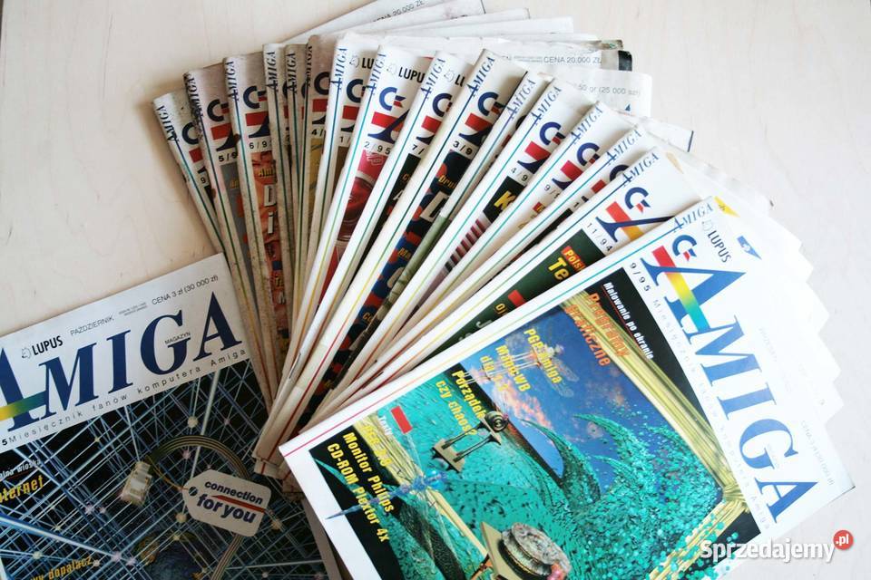 magazyn Amiga miesięcznik archiwalne numery Czasopisma Banino