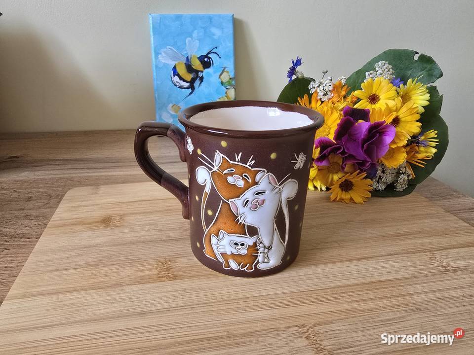 Ekskluzywny Ręcznie Malowany Kubek Ceramiczny Kubki Bydgoszcz