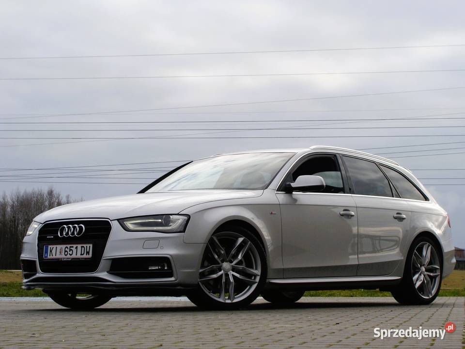 Audi A4 B8 20 TDI 177 Quattro 3x sline skóry LED manualna Radom