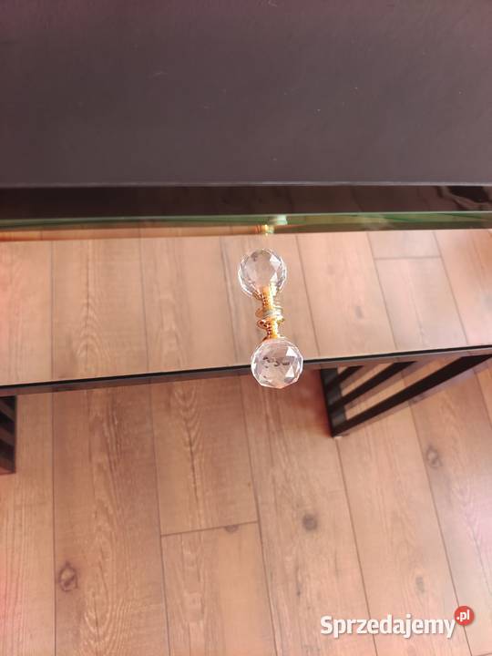 Piękna konsola Glamour wysoki połysk lamele Konsole