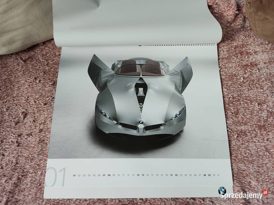 Kalendarz BMW 2012 Concept Cars 58 x 54 Głuchołazy