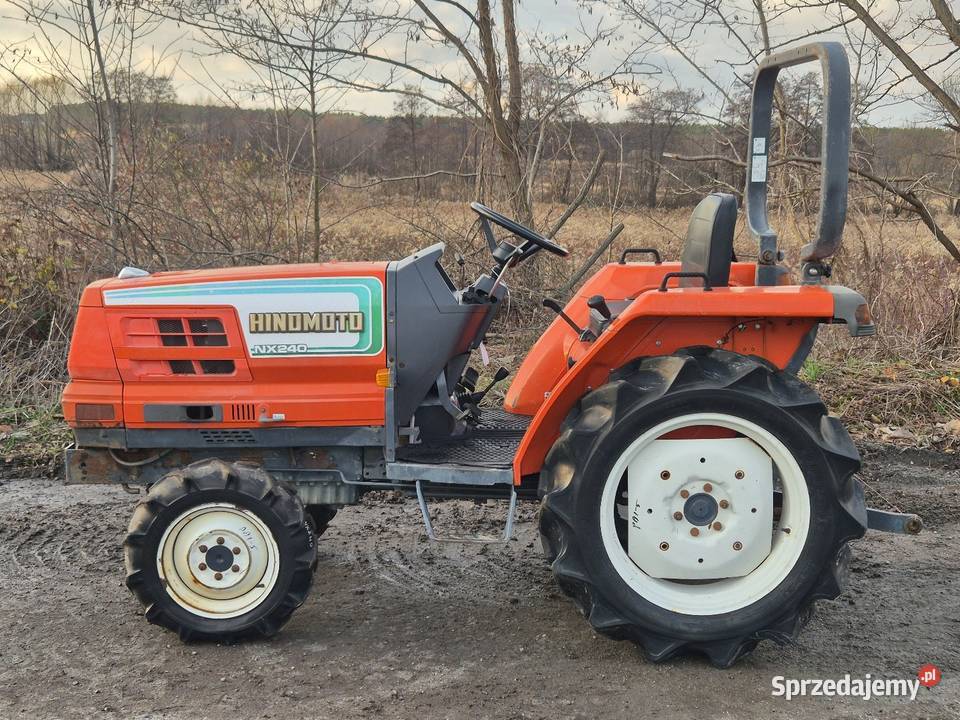 Witamy serdTraktorek traktor HINOMOTO N240D 24 Małuszyn sprzedam