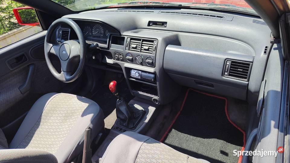 Ford Escort Cabrio 91 Żółte tablice Nowy Dach Będzin
