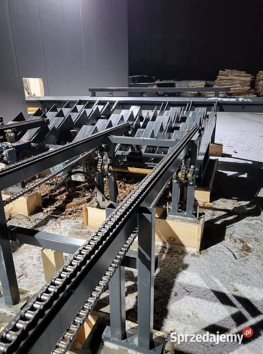 Wybierak separator kłód schodkowy kaskadowy Świdnik