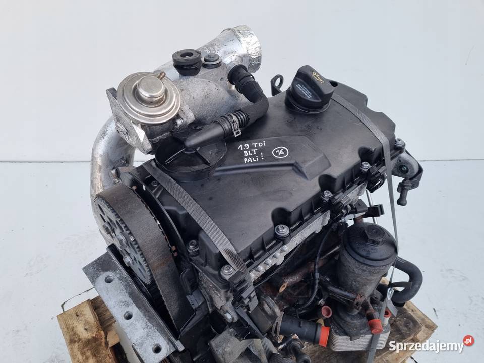 SILNIK KOMPLET VW Polo IV GTI 19 TDI 130 142 BLT Chełm
