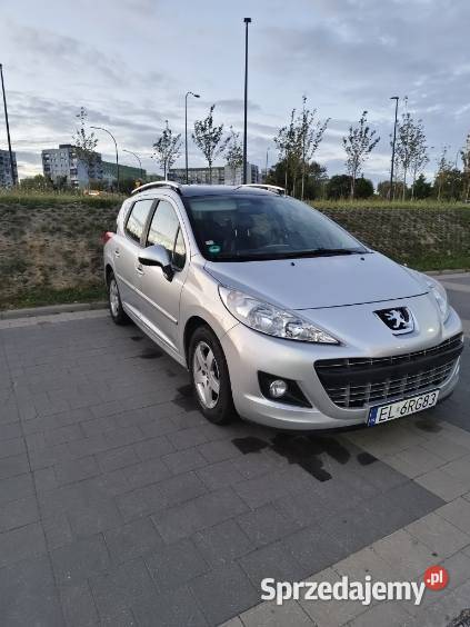 PEUGEOT 207SW 2012R ważne opłaty Rok produkcji 2012 Łódź