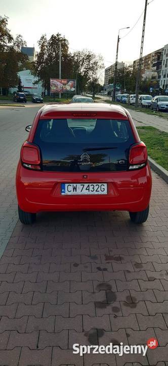 Citroen C1 10 VTi 1000cm3 kujawsko-pomorskie Włocławek sprzedam