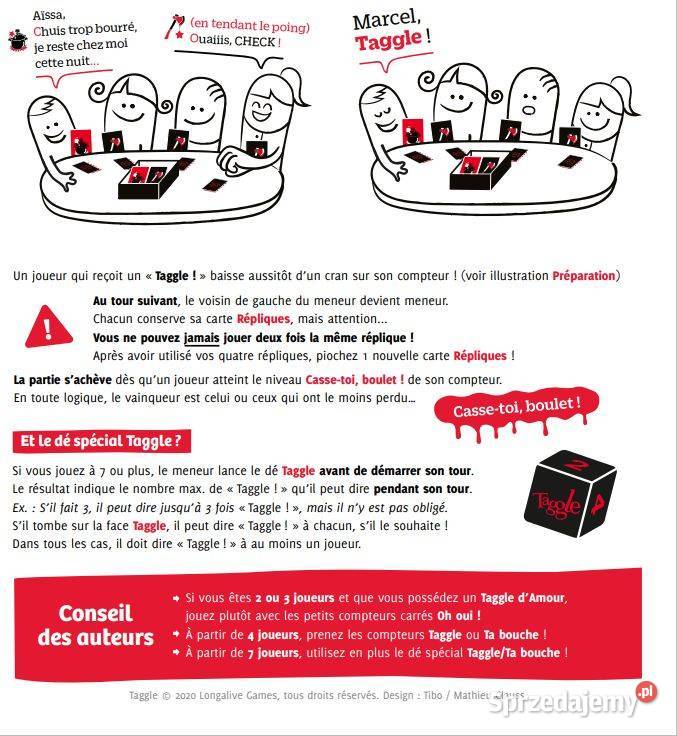 Paf w Taggle Wersja francuska Pozostałe lubelskie Zamość