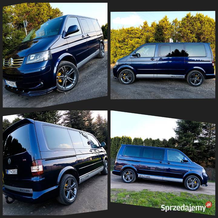 Volkswagen T5 multivan TDI doinwestowany 174KM Mysłowice