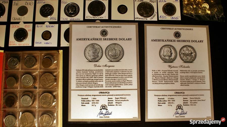 Kolekcja monet mężu PONAD 450 PREZENT wielkopolskie Kalisz