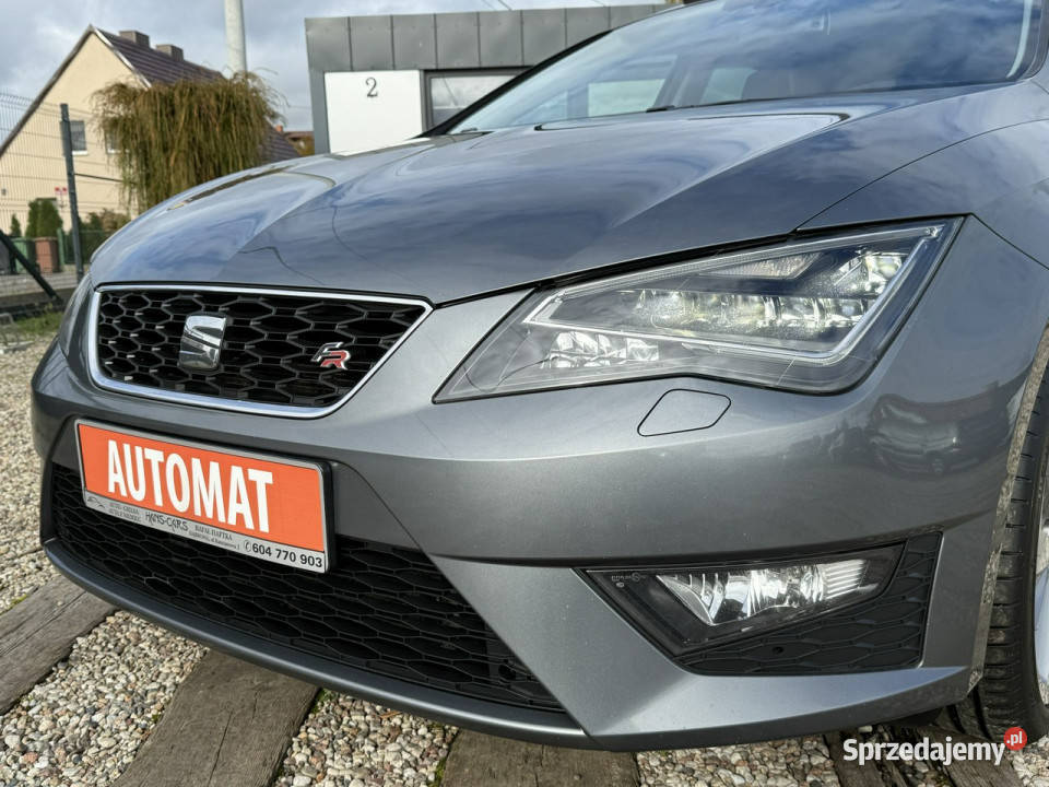 Seat Leon FRnaviskóryaluledyz Niemiec III 2012 centralny zamek Dąbrowa
