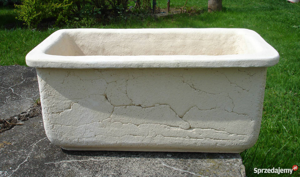 Ceramiczna donica mrozoodporna 40 x 20 x 20 dolnośląskie