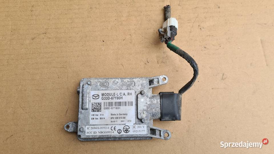 Mazda 6 GH moduł sterownik radar RVM zbliżeniowy Legnica