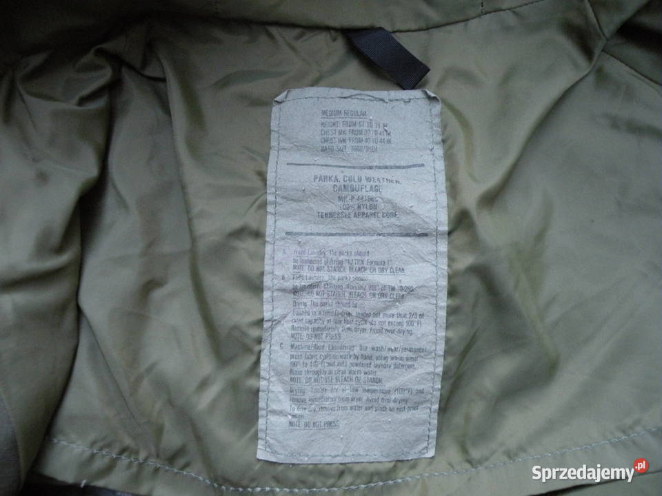 Parka ECWCS woodland medium regular Wrocław