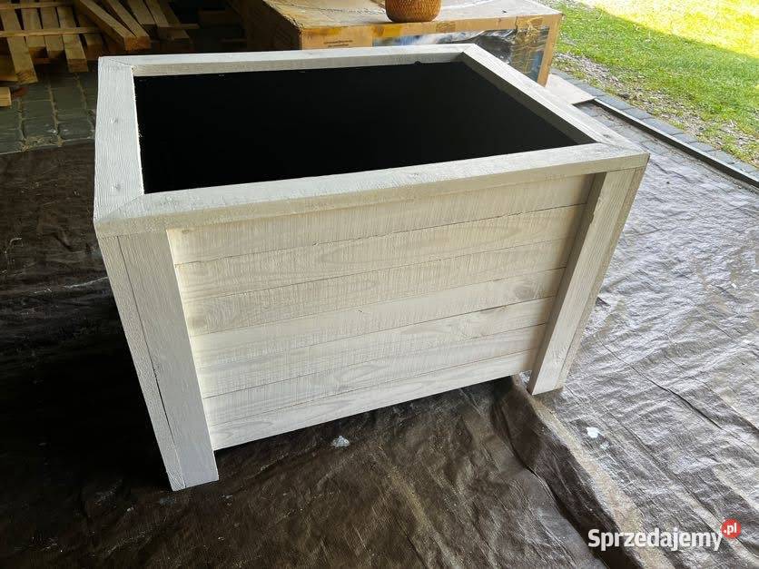 Donice drewniane na wymiar krzewy kwiaty drzewka Suchedniów sprzedam