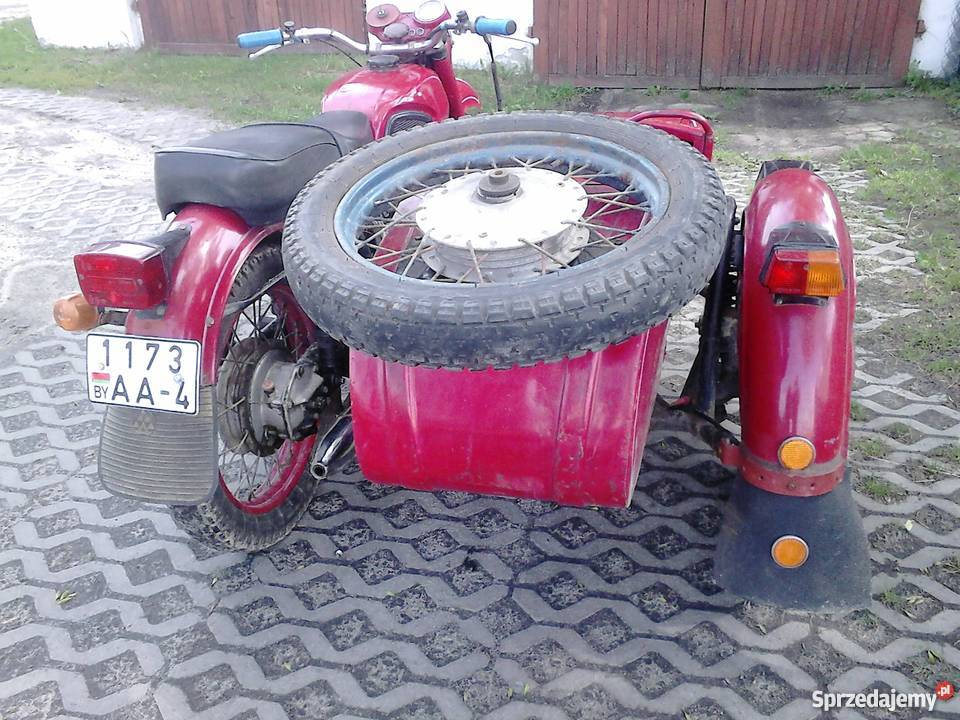 Dniepr MT10 z 1980 roku z dokumentami Nowy Folwark