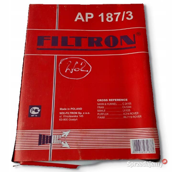 FILTR POWIETRZA Filtron AP 1873 AP1873 Rover 200 Chełm sprzedam
