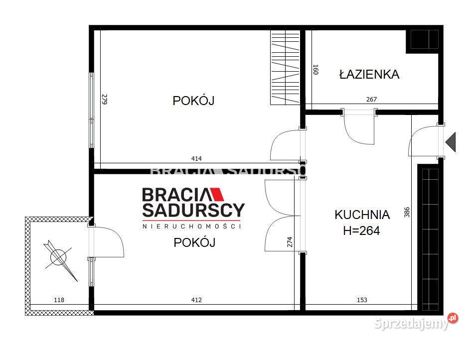 Mieszkanie Kraków Romanowicza 3594m2