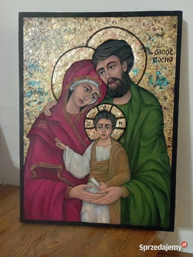 Ikona Święta Rodzina pisana Pozostałe lubelskie