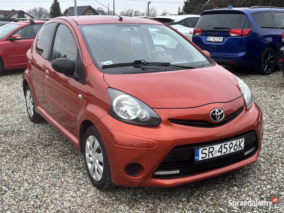 Toyota Aygo Gwarancja światła przeciwmgielne