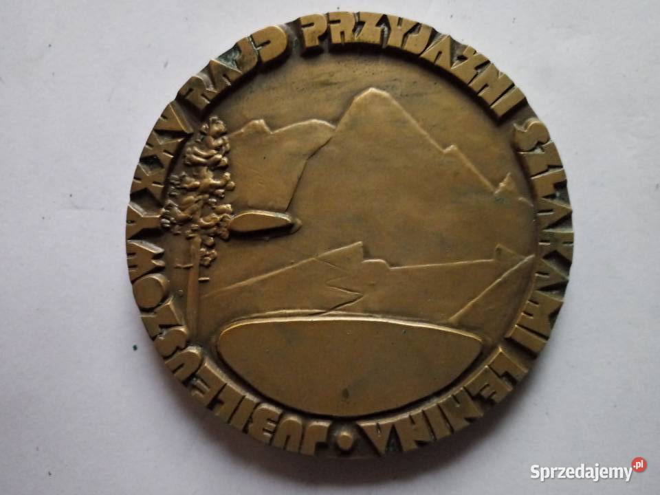 Medal pamiątkowy XXV Rajd Przyjażni 1980 r Olkusz sprzedam