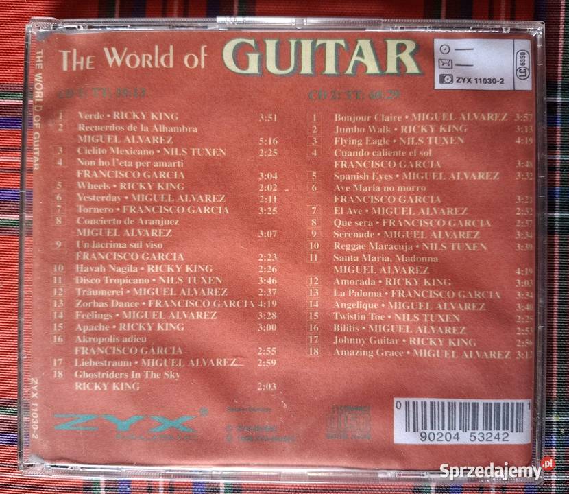 Guitar Spanish Eyes Yesterday Feelings and more