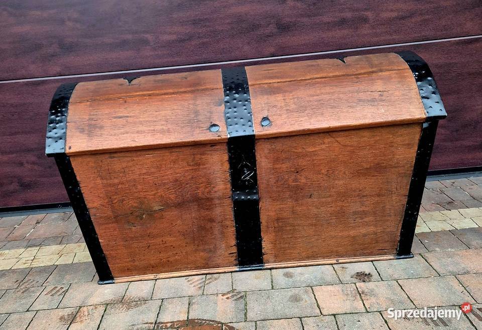 Stara zabytkowa skrzynia kufer Antyki, Sztuka, Kolekcje Bydgoszcz