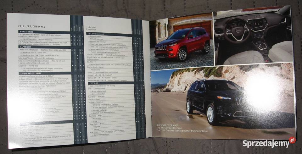 JEEP 2017 prospekt katalog Pozostałe pomorskie Kępice