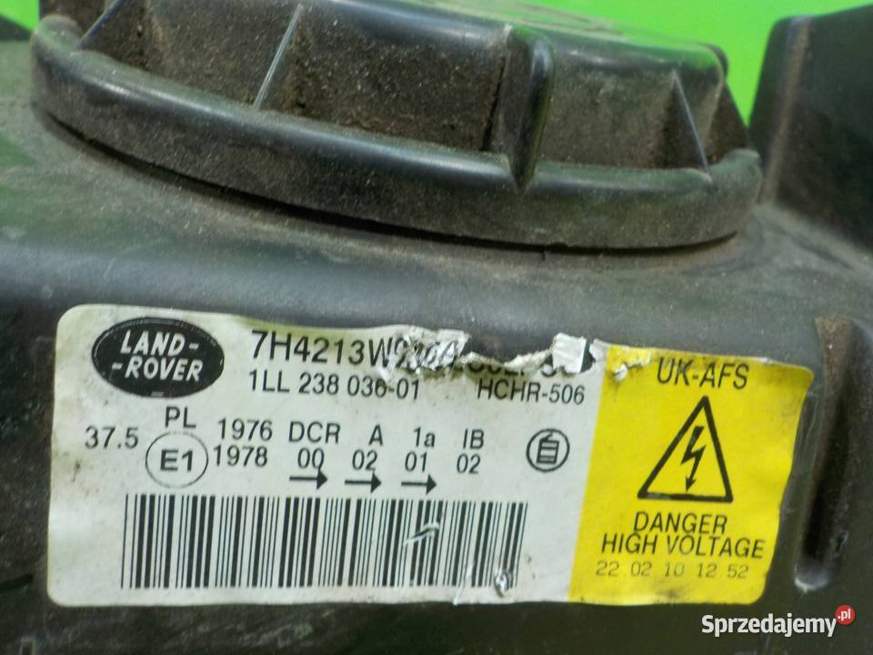 RANGE ROVER L322 LIFT 36 TD V8 AUT 08r lampa mazowieckie Suków