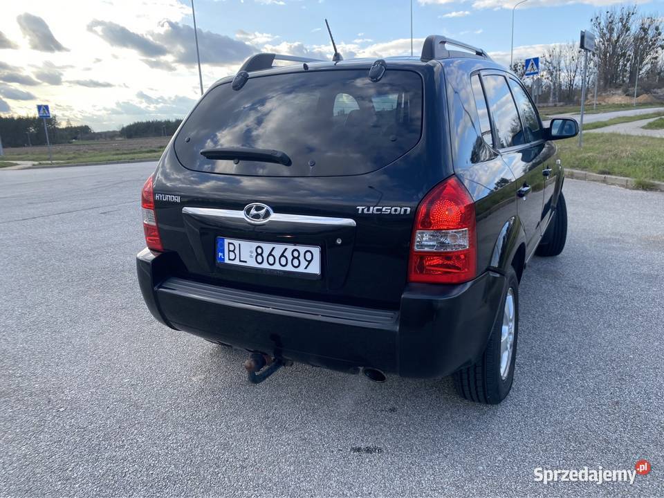Hyundai Tucson 20 Benzyna skórzana tapicerka podlaskie Łomża