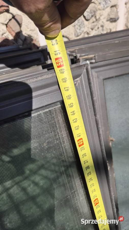 Okno 50x40 aluminiowe fix podlaskie Kleosin