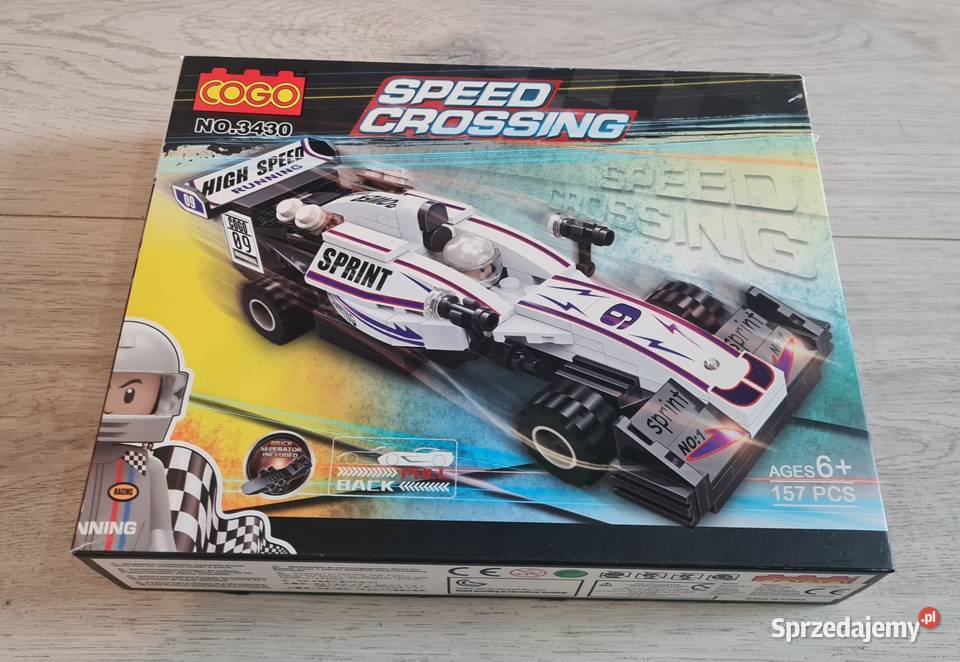 Auto Cogo klocki 3430 Auto Sportowe Formuła 1