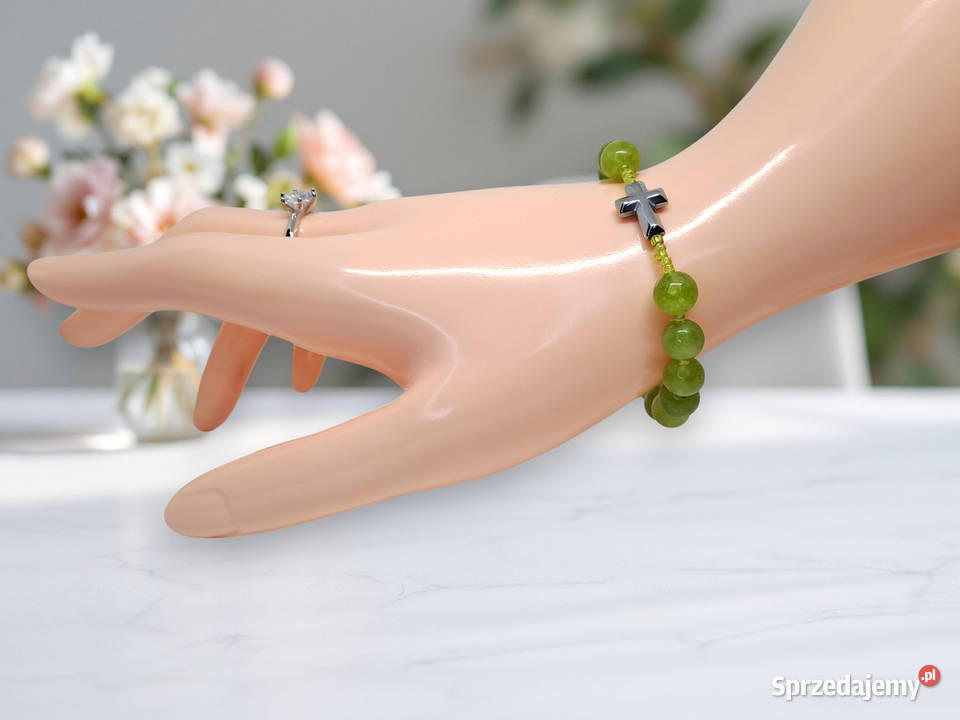 Bransoletka różaniec dziesiątka różańca z Warszawa