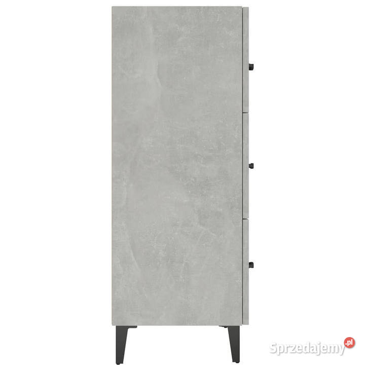 Szafka szarość betonu 695x34x90 materiał Warszawa