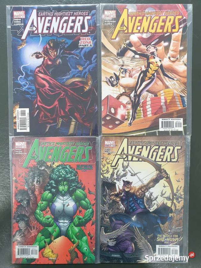 The Avengers kolekcja 30 oryginalnych komiksów Superbohaterowie Gdynia