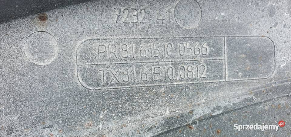 MAN TGL STOPIEŃ STOPNICA NADKOLE WNĘKA ciężarowe lubuskie Bieleń