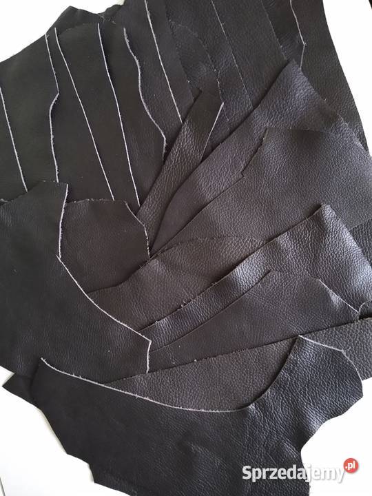 Skóra 755 g Licowa Włoska średnie i małe kawałki pomorskie Gdańsk