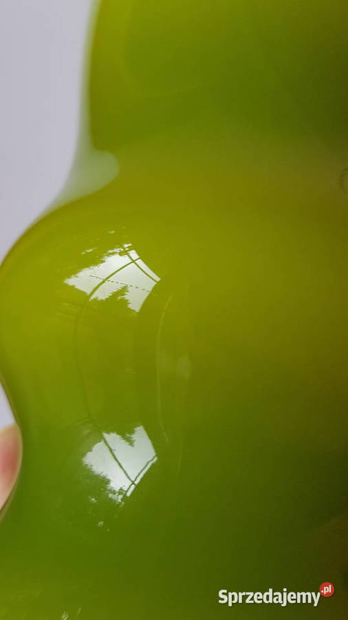 Duży stary dzban dzbanek kolorowe szkło PRL Porcelana i szkło sprzedam