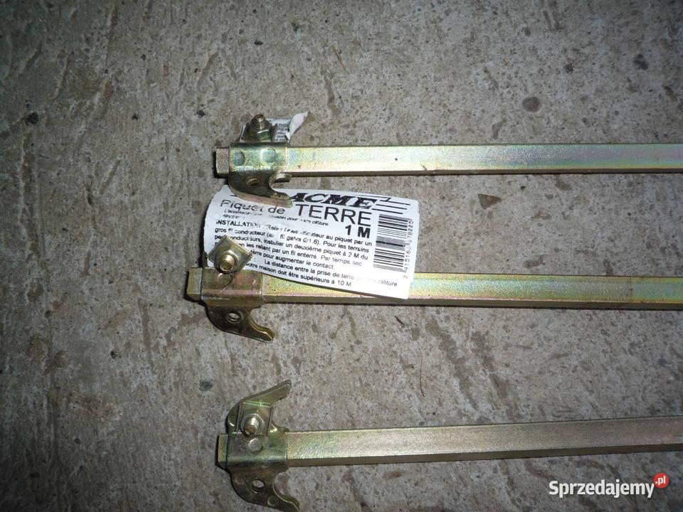 pręt bolec uziemiający uziom pastuch Chmiel