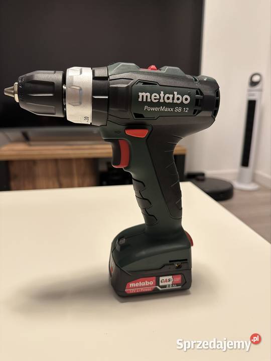 NOWA wkrętarka Metabo PowerMaxx BS 12 zestaw 12V Wiertarki i wkrętarki
