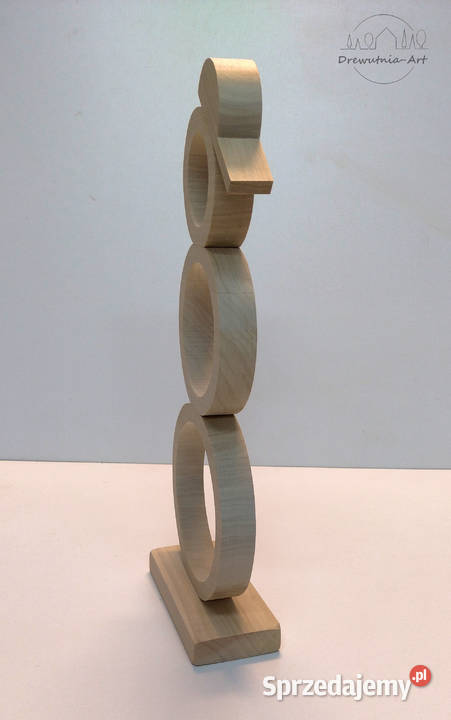 Bałwan drewniana baza do ozdabiania wysokość 35 sprzedam