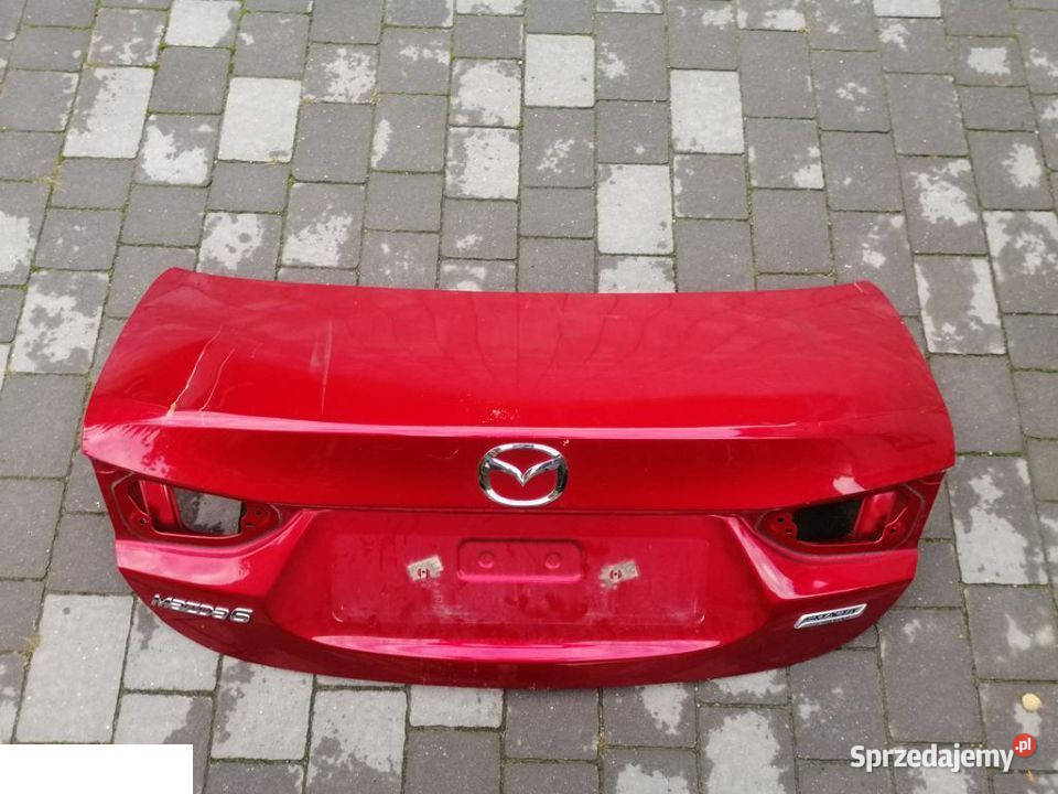MAZDA 6 2013 KLAPA BAGAZNIKA POKRYWA osobowe lubelskie