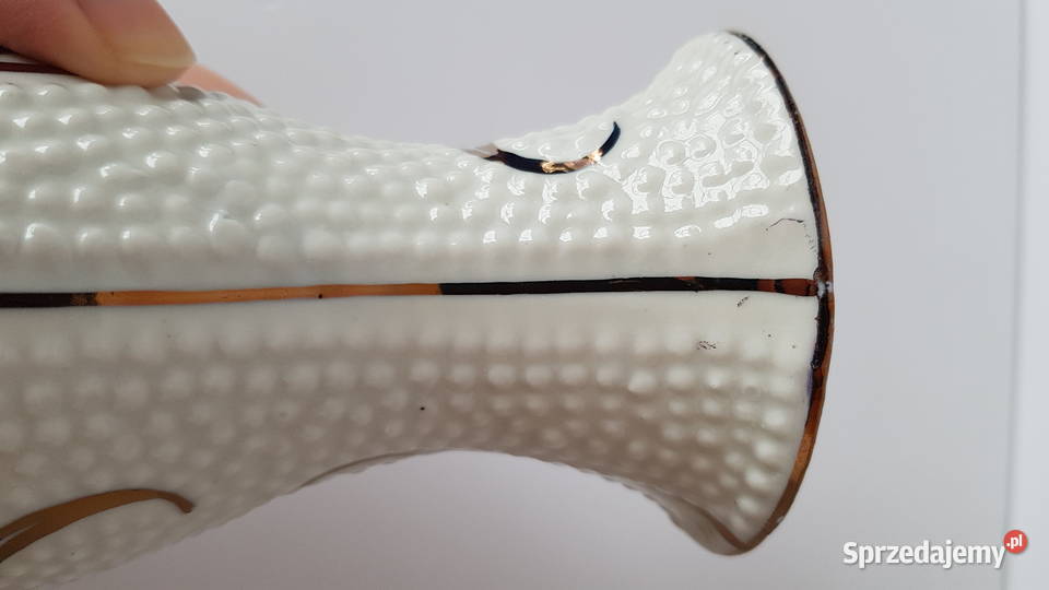 Porcelanowy wazon Steatyt Zygmunt Buksowicz Dąbrowa Górnicza